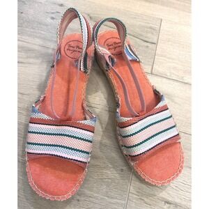 Toni Pons Flat‎ Espadrille Travel Shoes Vacay Cruise Beach SZ 41 (10 US)